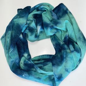 C&C tie dye wrap scarf.